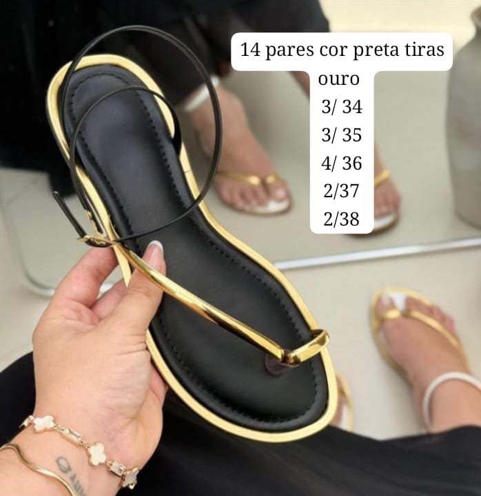 Rasteirinha sandália brasil