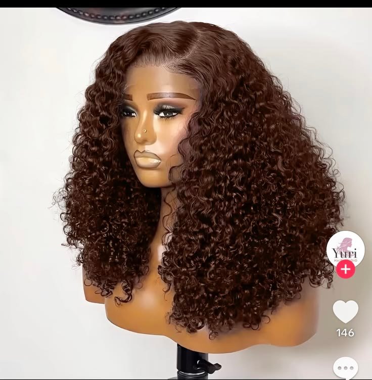Peruca cacheada cachos ww